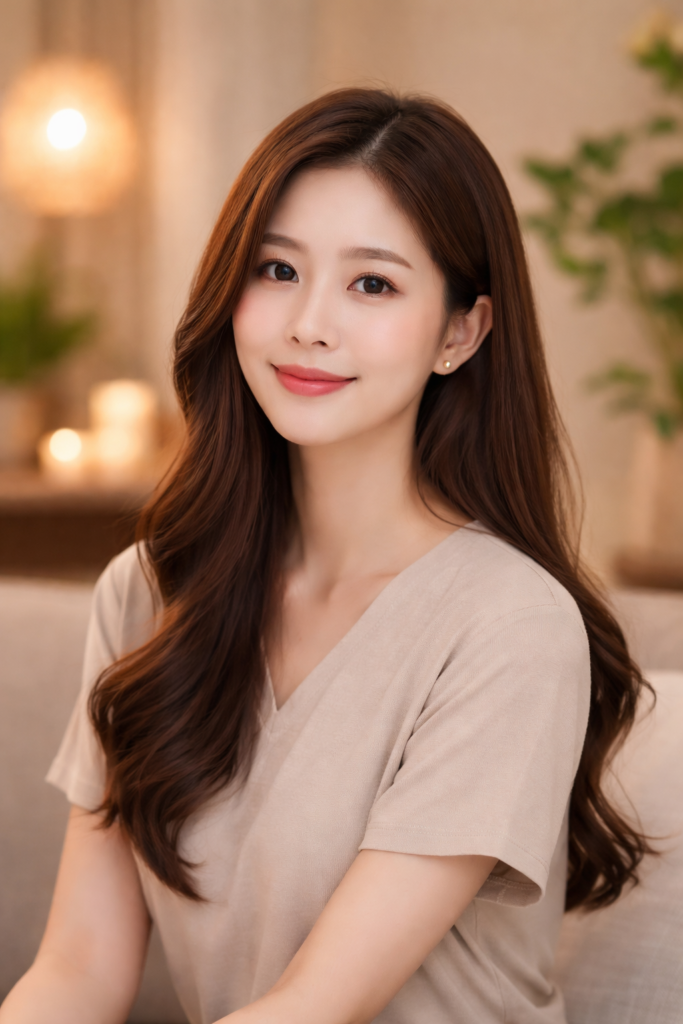 편안한 분위기의 힐링 공간에서 부드럽게 미소 짓는 마인드웰 릴렉스라운지 프로필 이미지